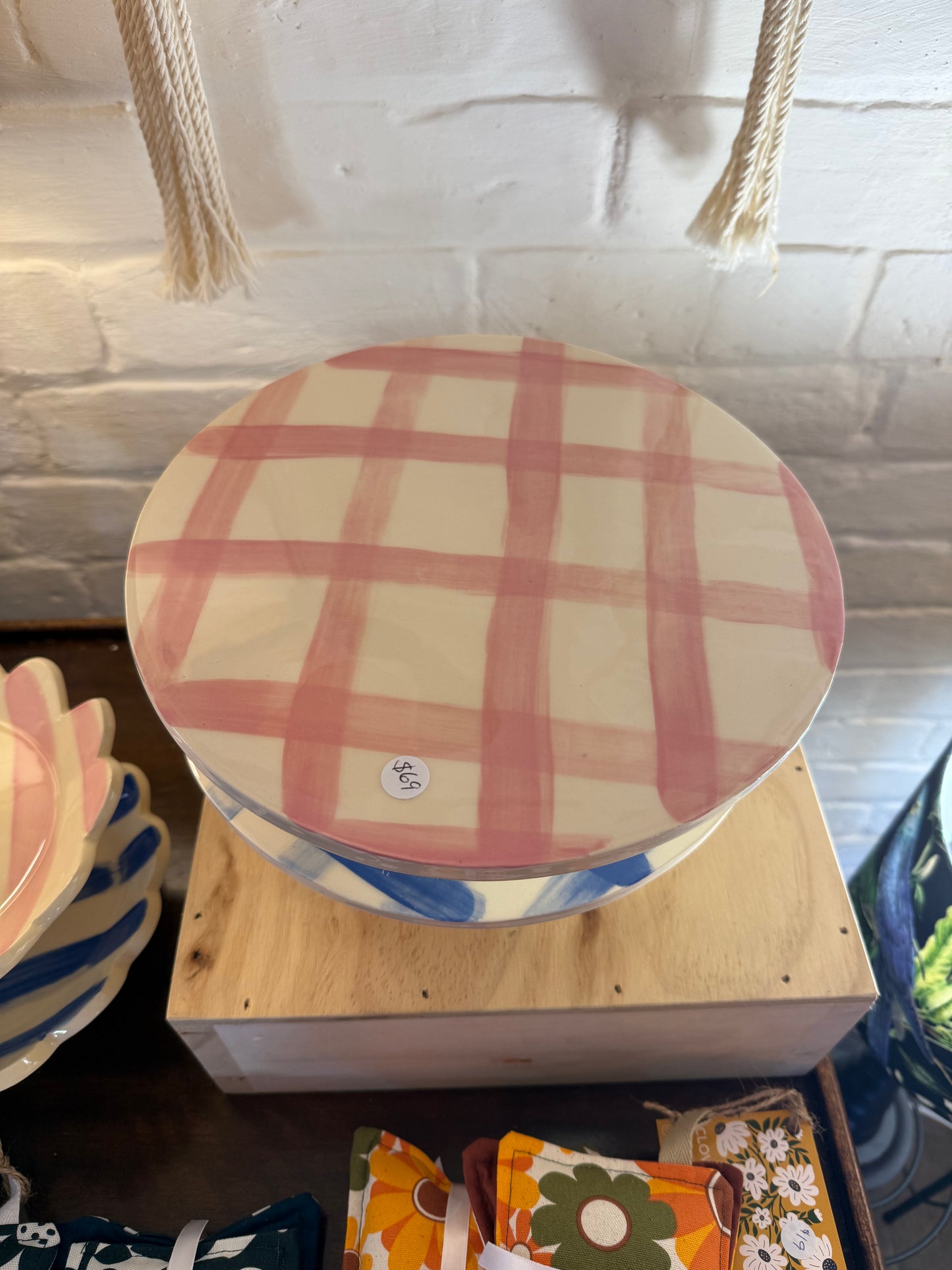 Late Night Pottery Large Cake Stand