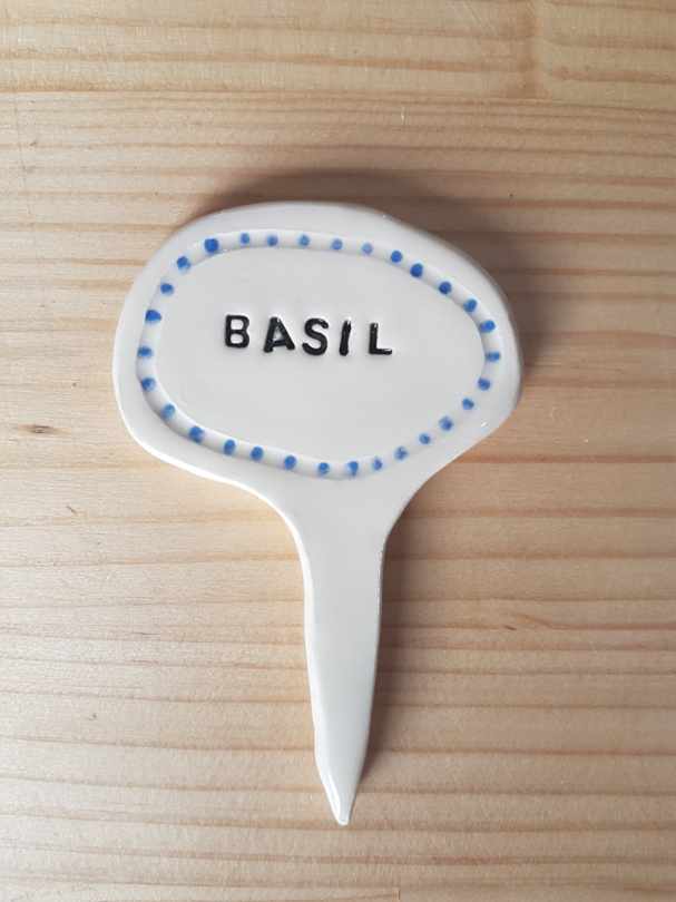 Ceramic Plant / Garden Markers - 6 options