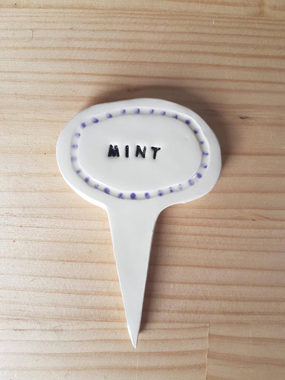 Ceramic Plant / Garden Markers - 6 options