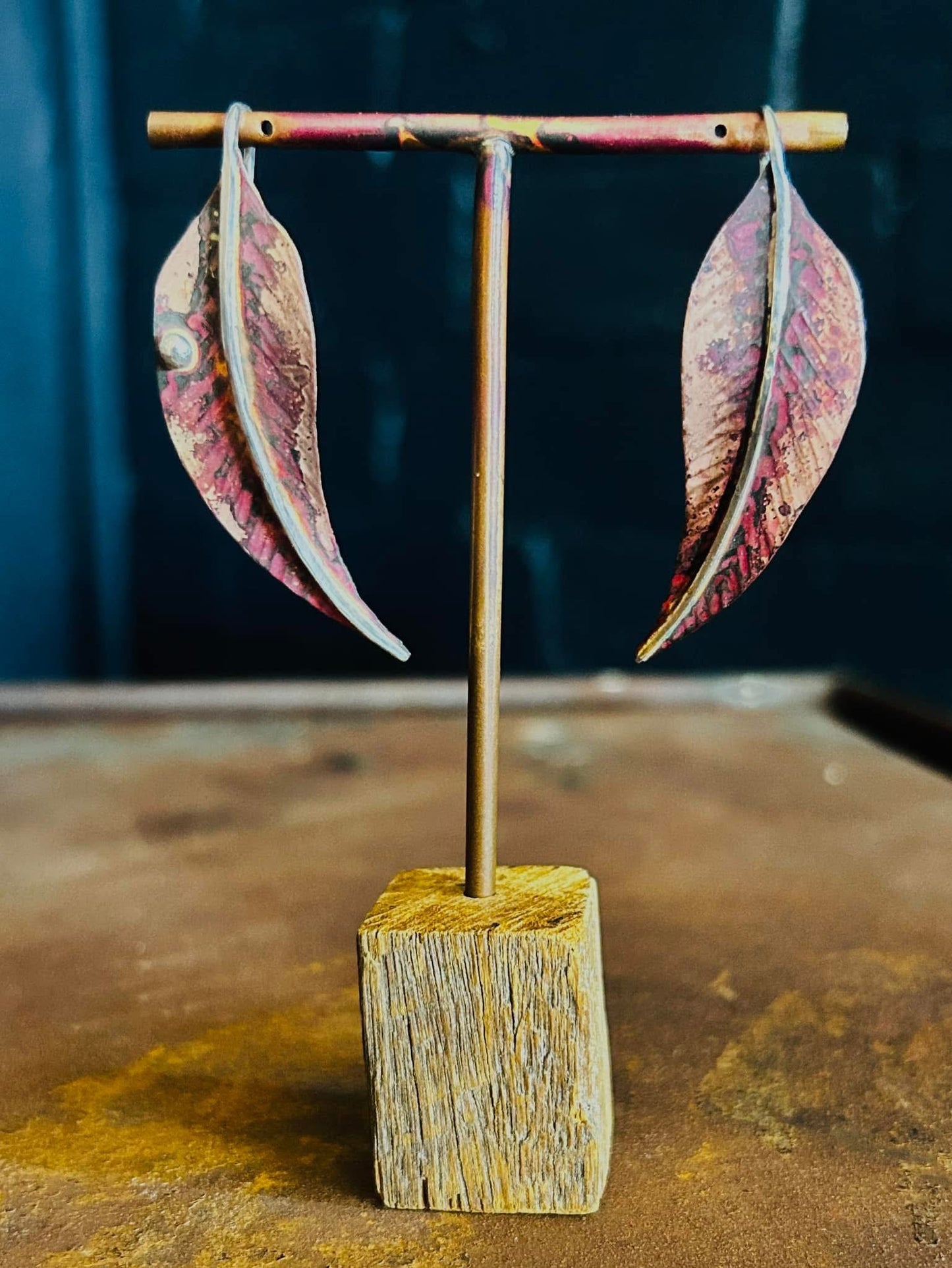 Gum Leaf Earrings
