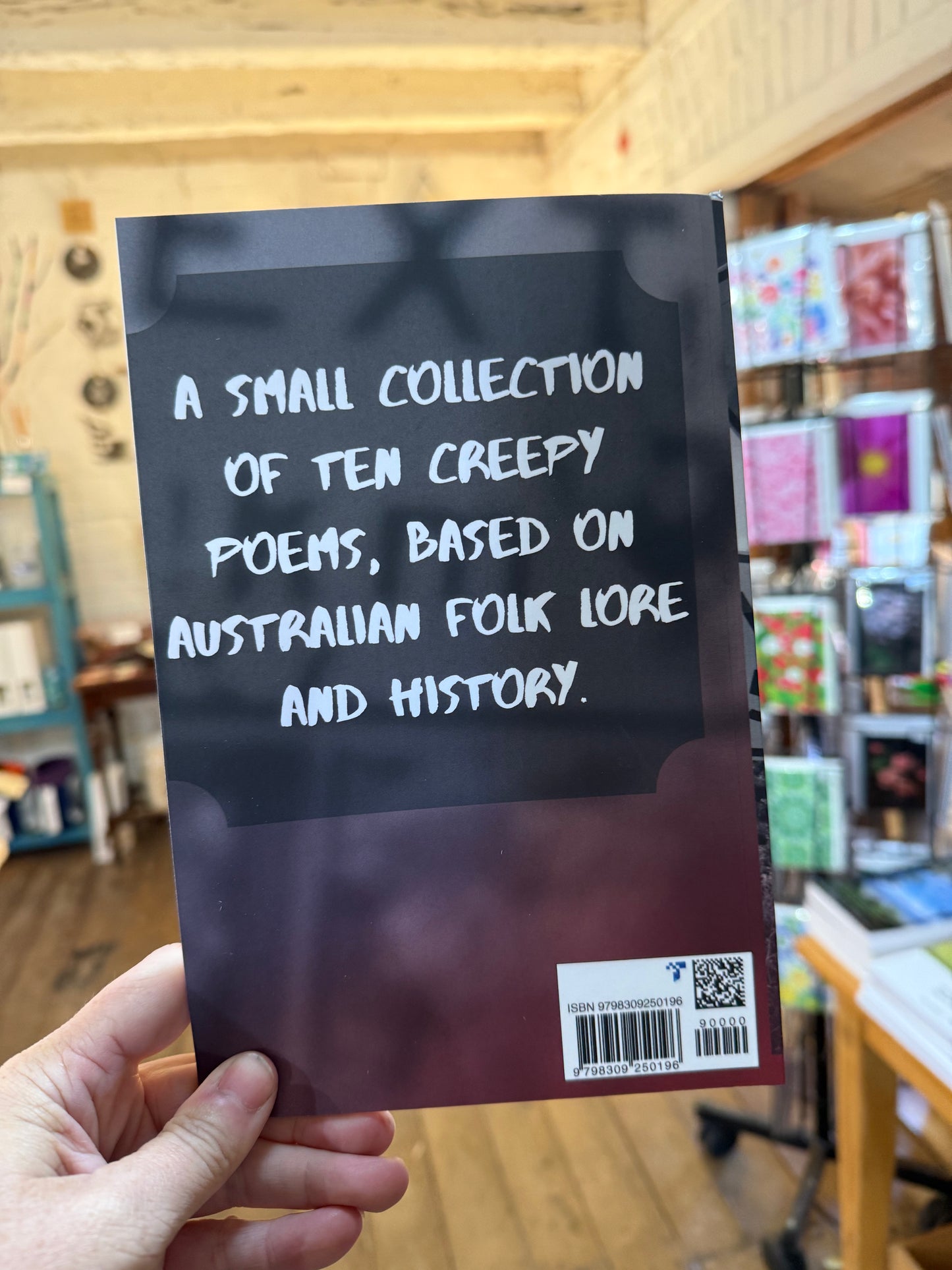 Australian Gothic - a collection of horror poems by Jypsi Bennett