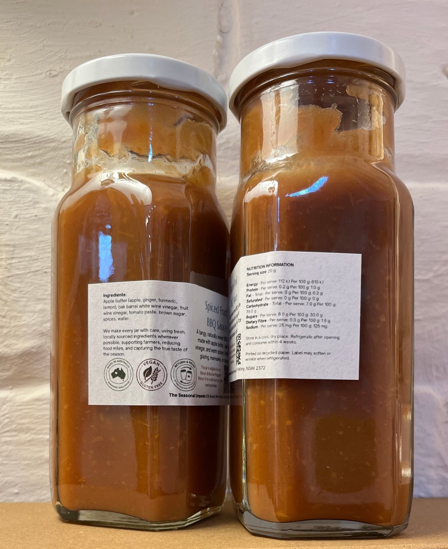 Spiced Fruit BBQ Sauce 250ml by The Seasonal Companion