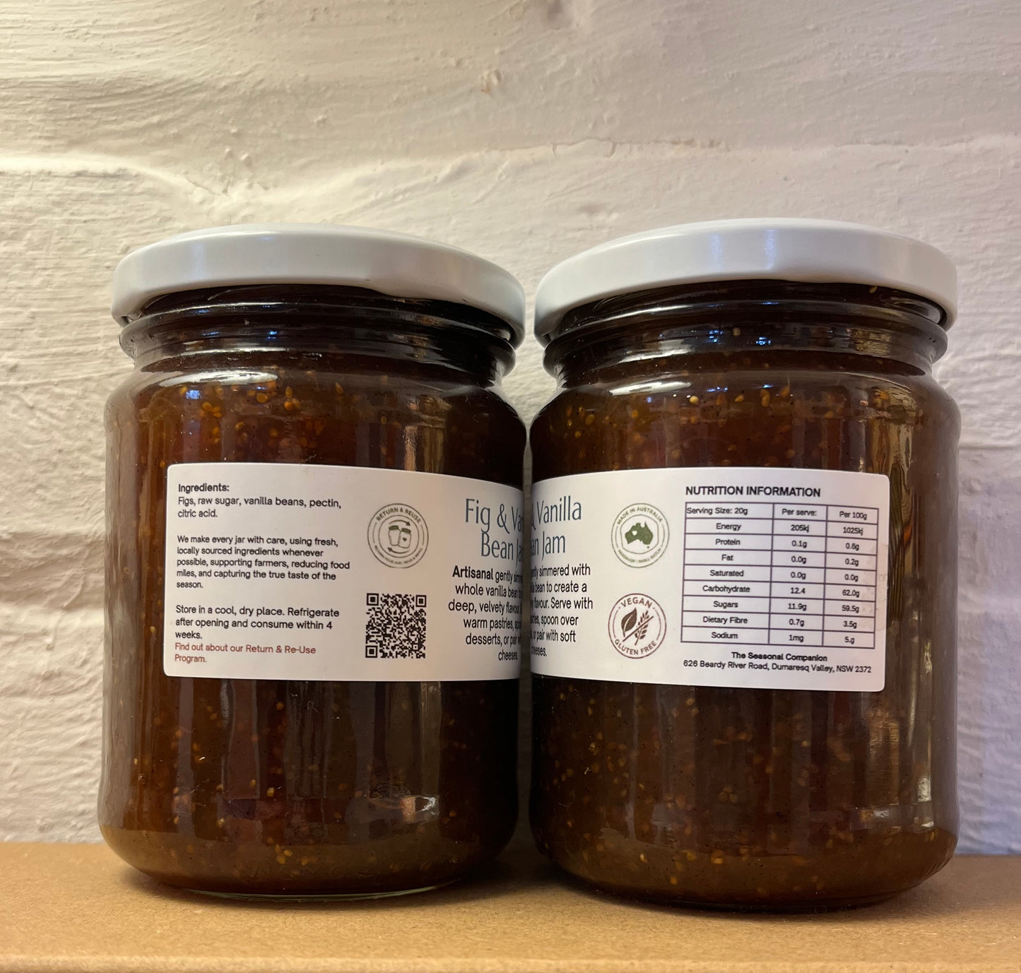 Fig & Vanilla Bean Jam by The Seasonal Companion