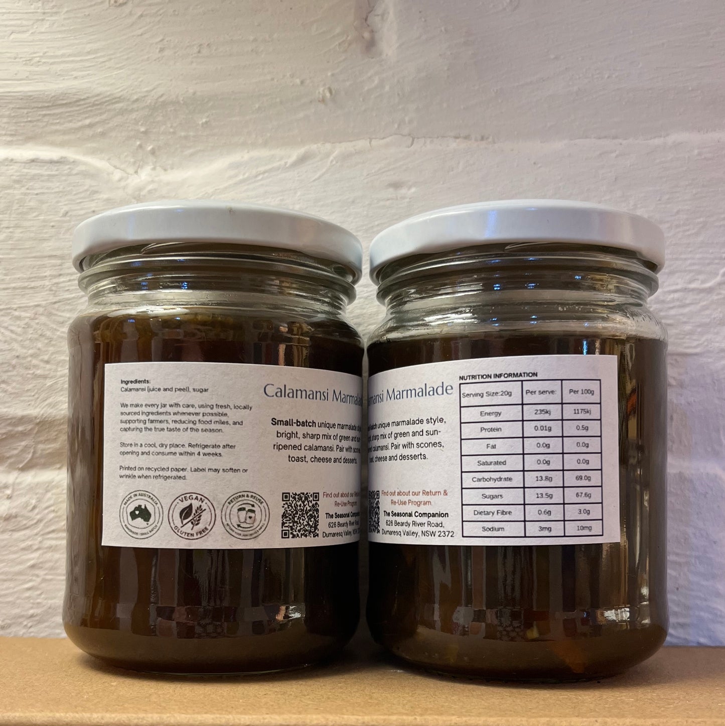 Calamansi Marmalade 250ml by The Seasonal Companion