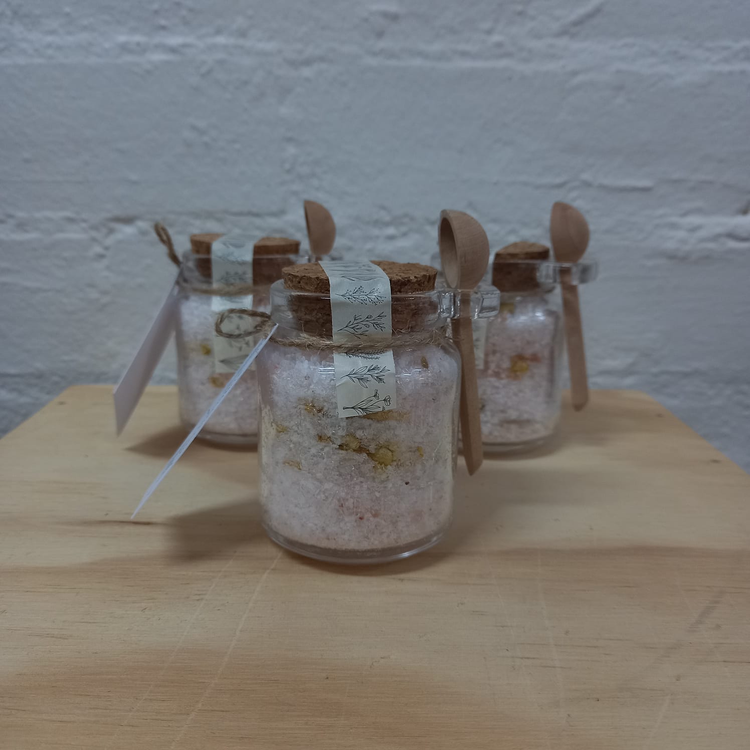 Jasmine Soak Jar with Spoon
