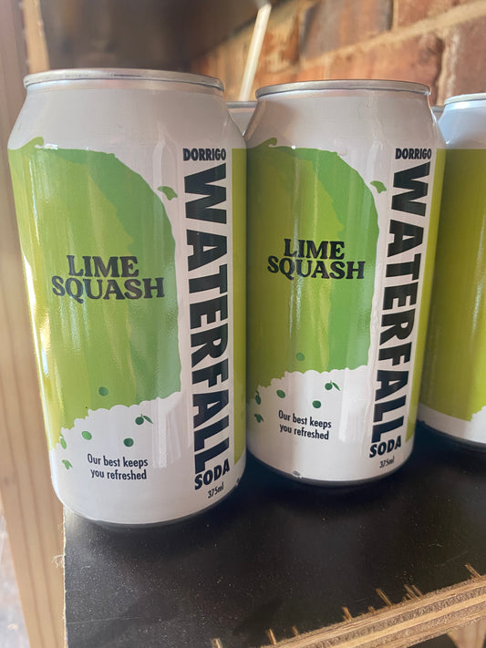 Lime Squash by Waterfall Soda Dorrigo
