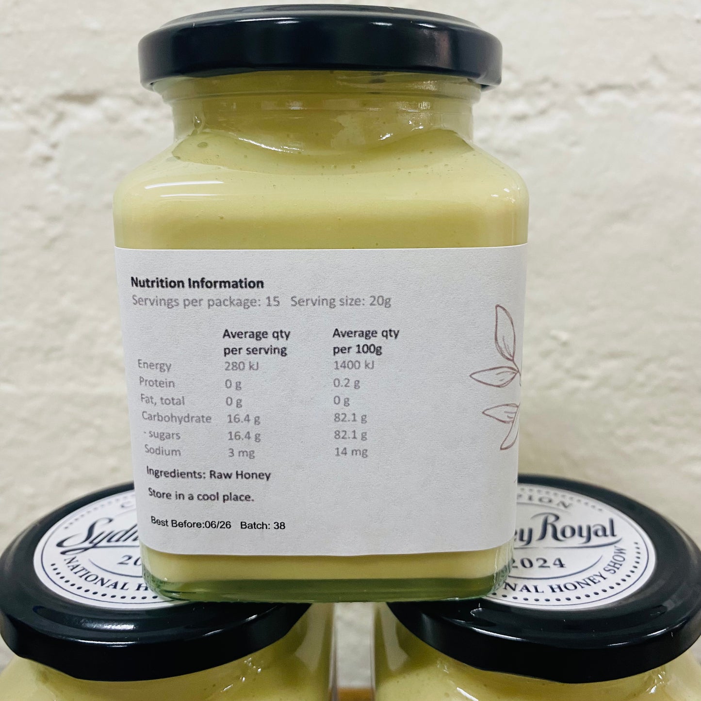 Melibee Creamed Honey Plain