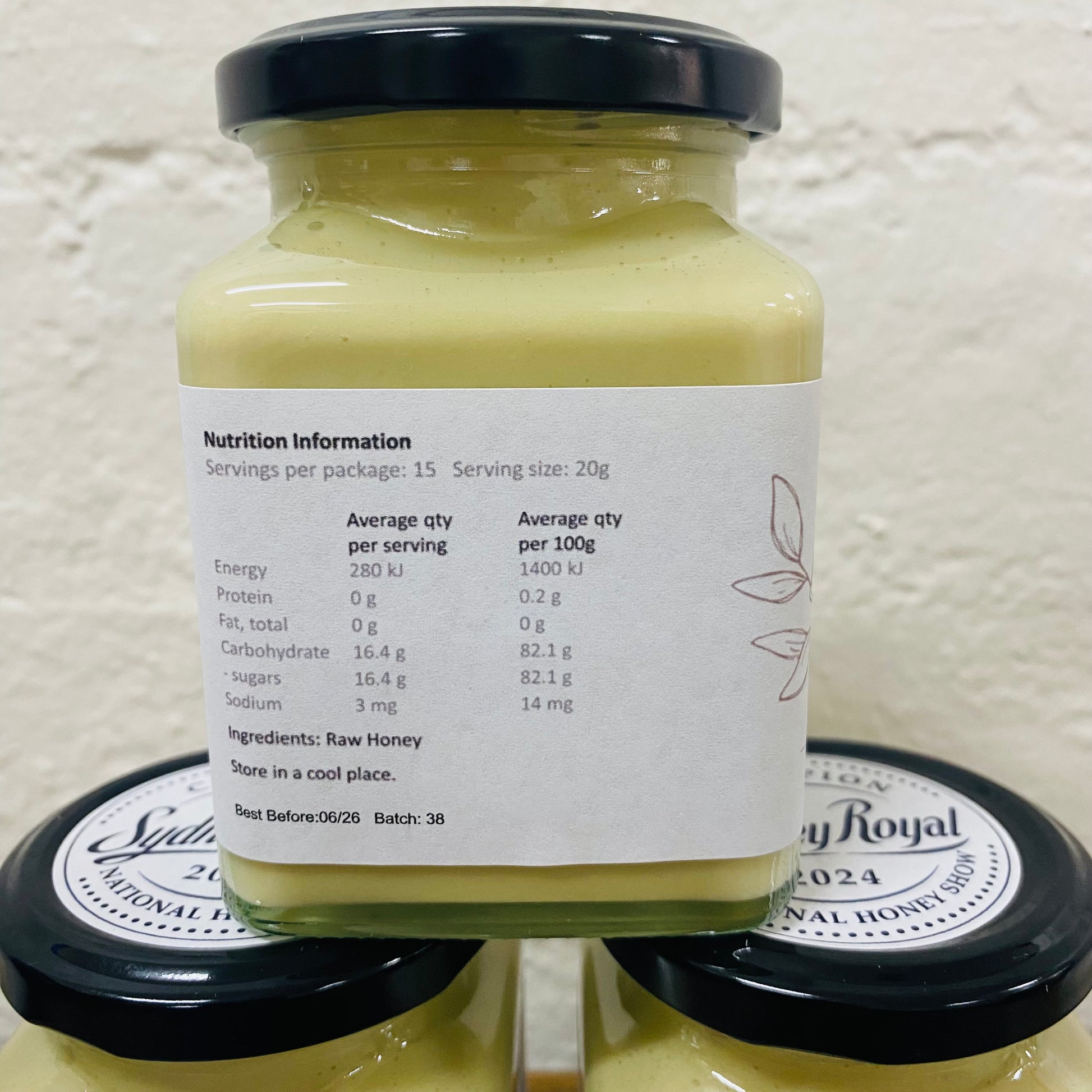 Melibee Creamed Honey Plain