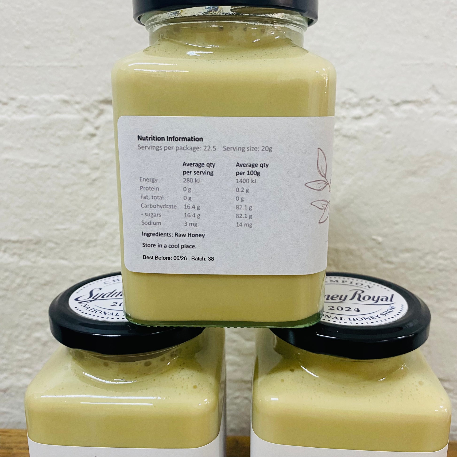 Melibee Creamed Honey Plain