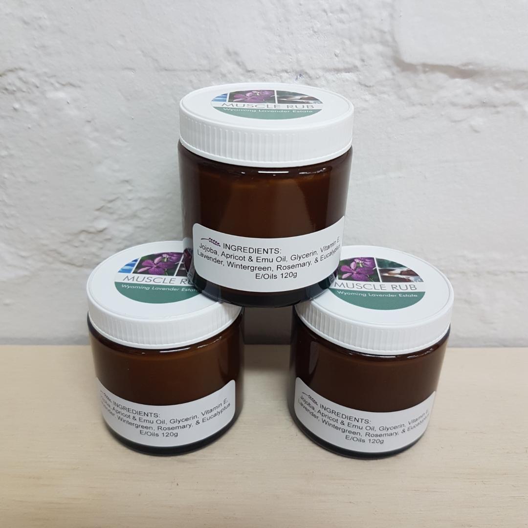 Muscle Rub Wyoming Lavender Estate