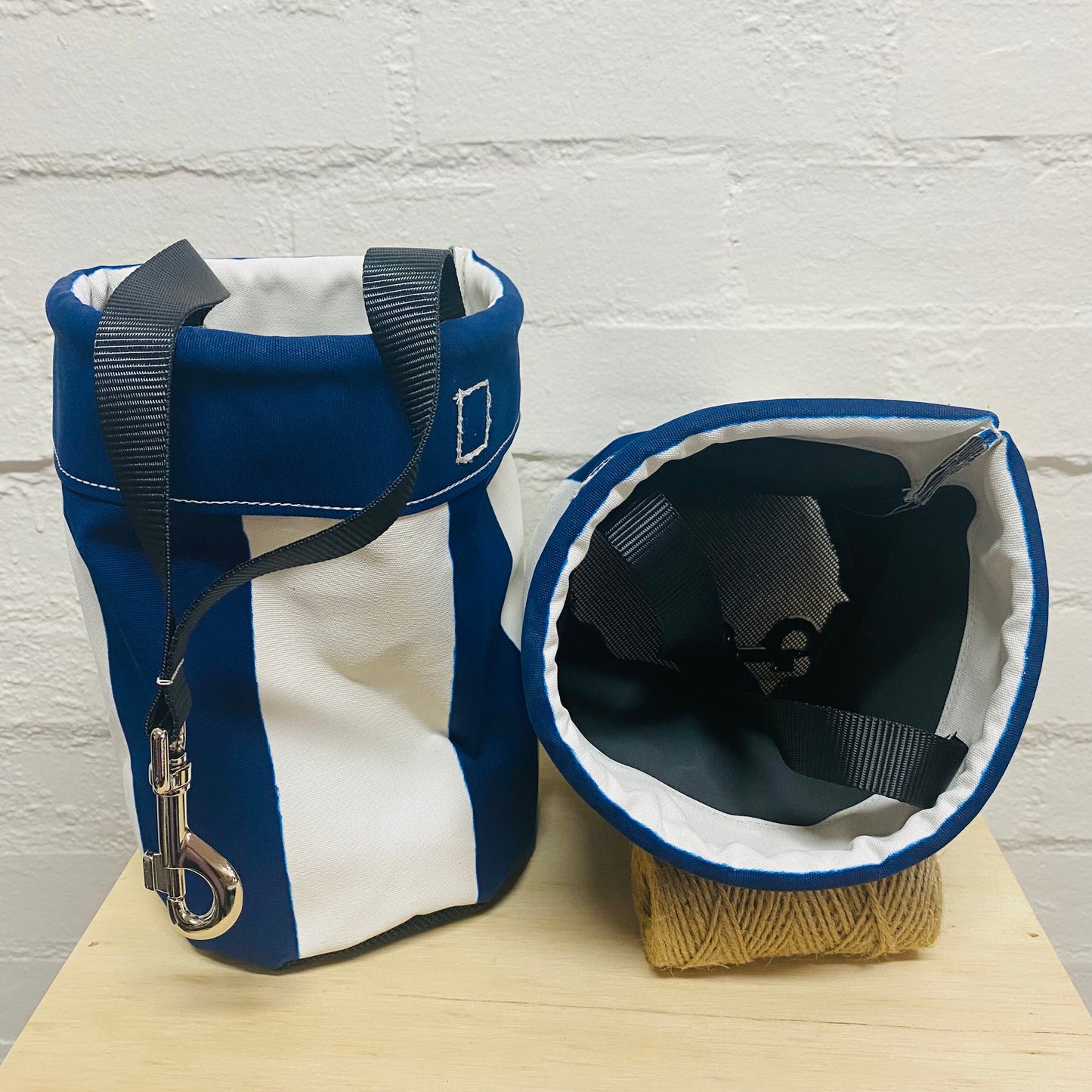 Navy Peg Bags