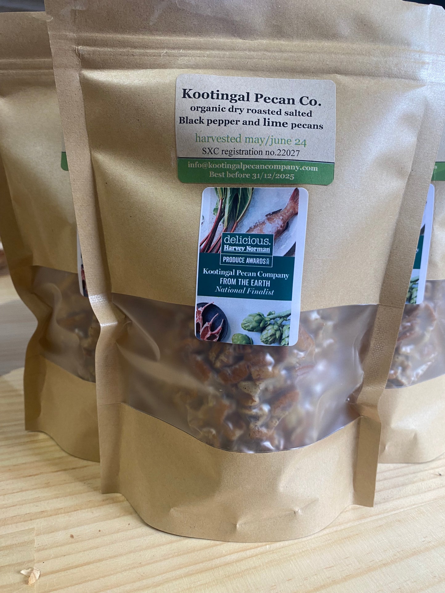 Dry Roasted Salted Black Pepper and Lime