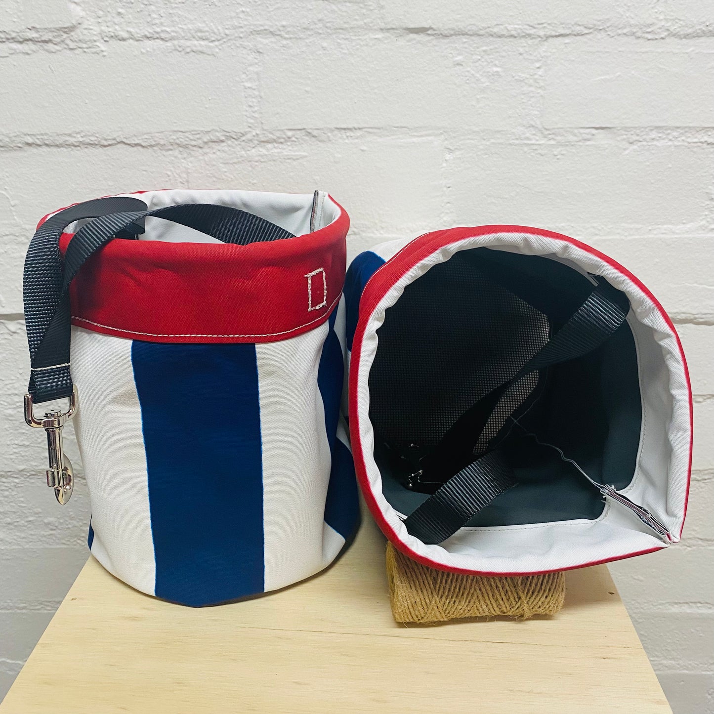 2 Red Peg Bags