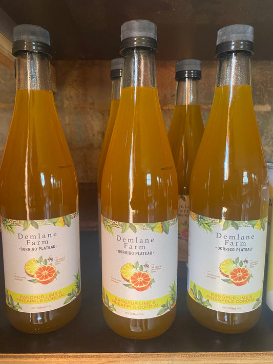 Rangpur Lime & Pineapple Cordial