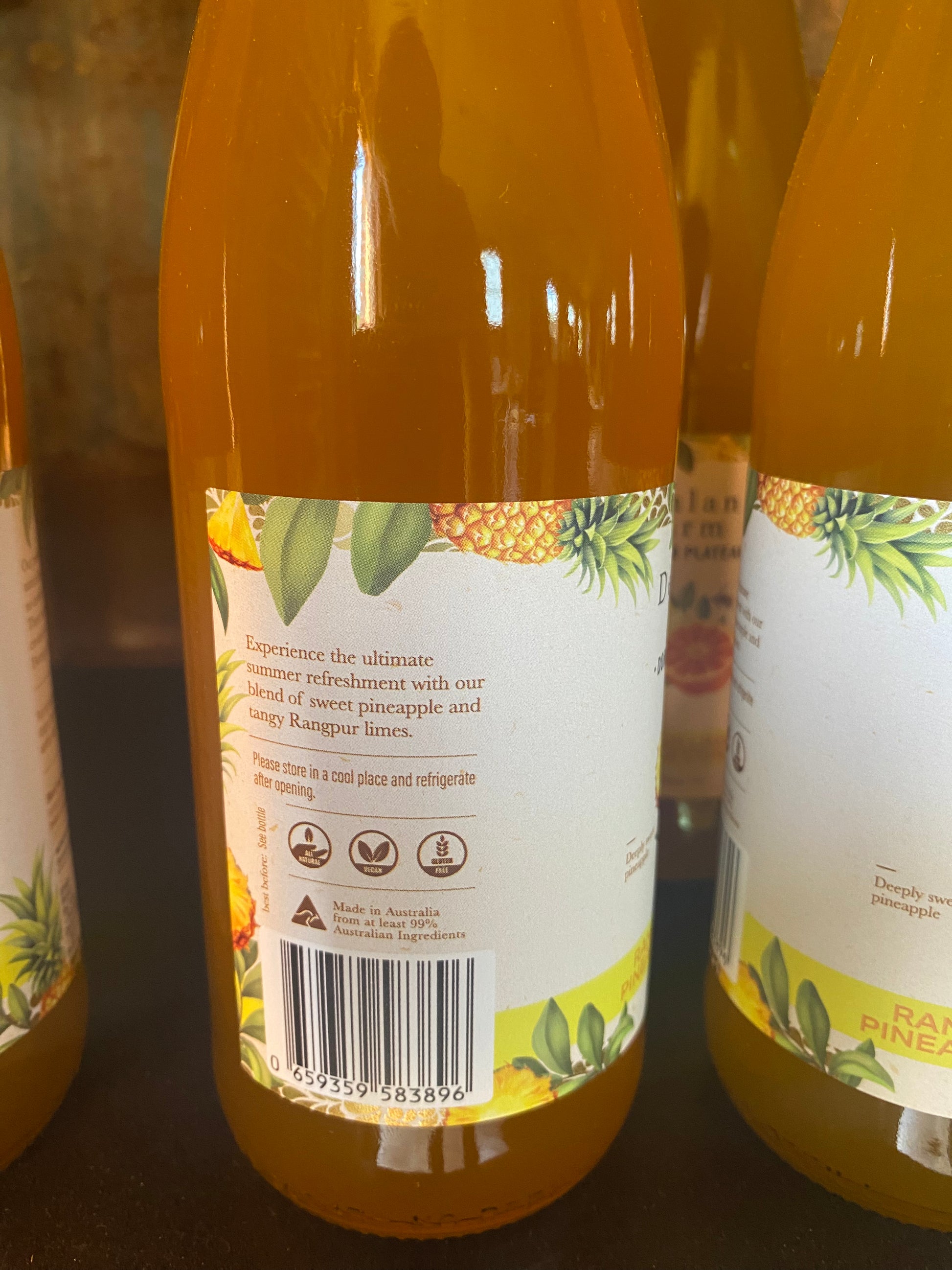 Rangpur Lime & Pineapple Cordial
