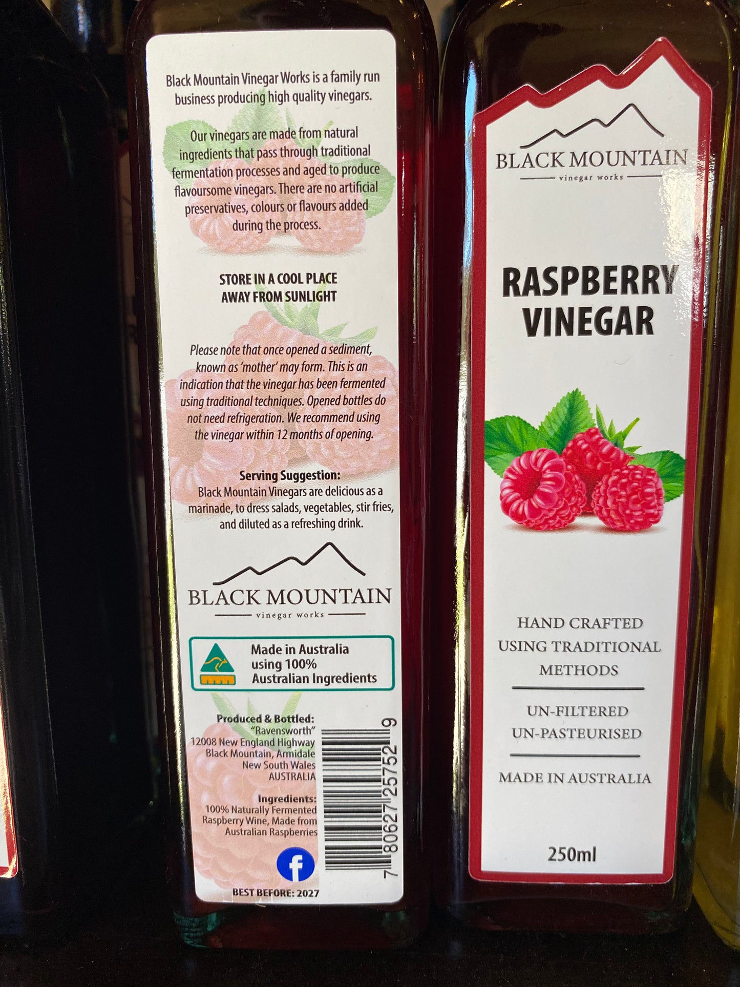 Raspberry Vinegar reverse