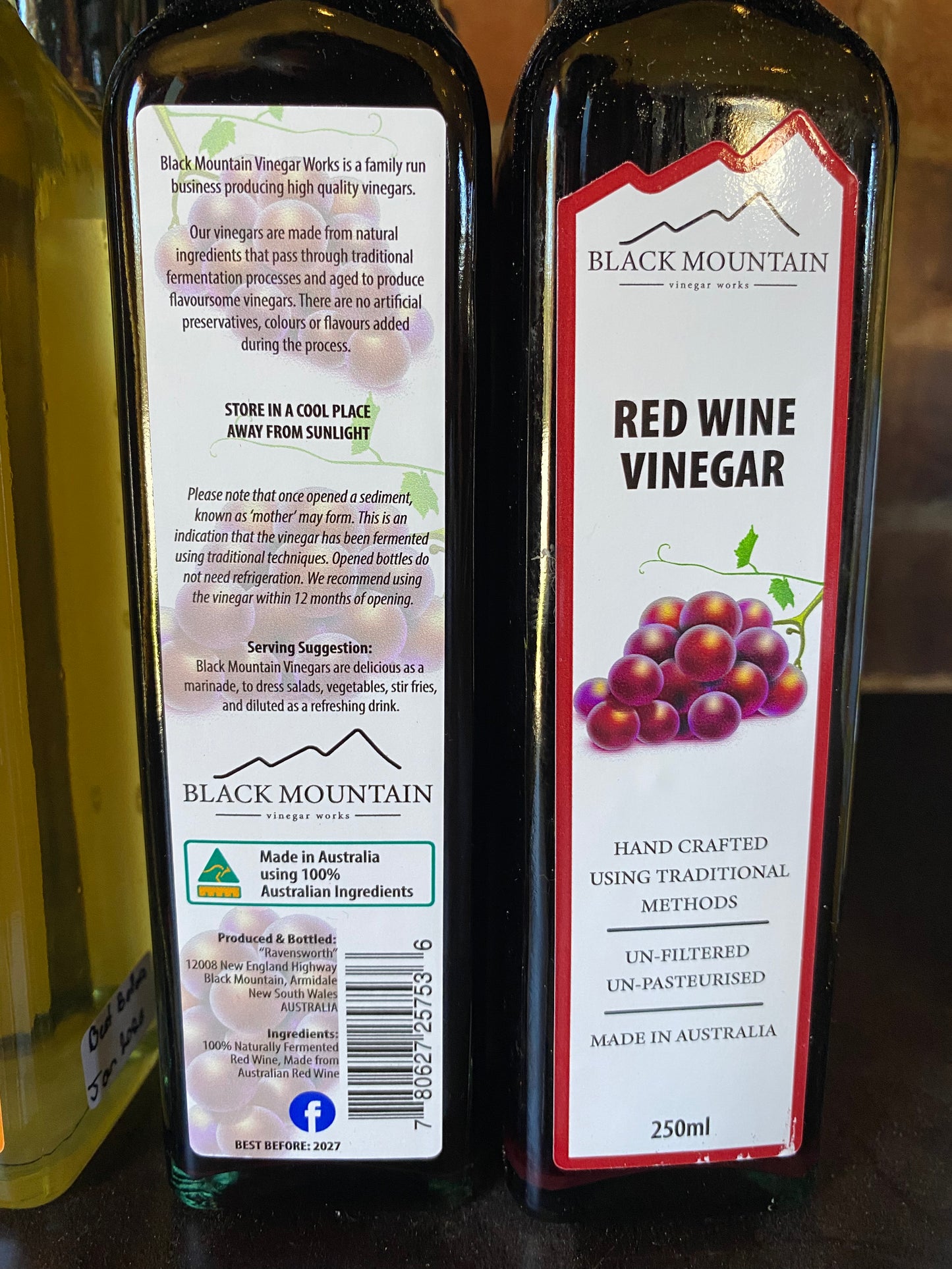 Red wine vinegar reverse
