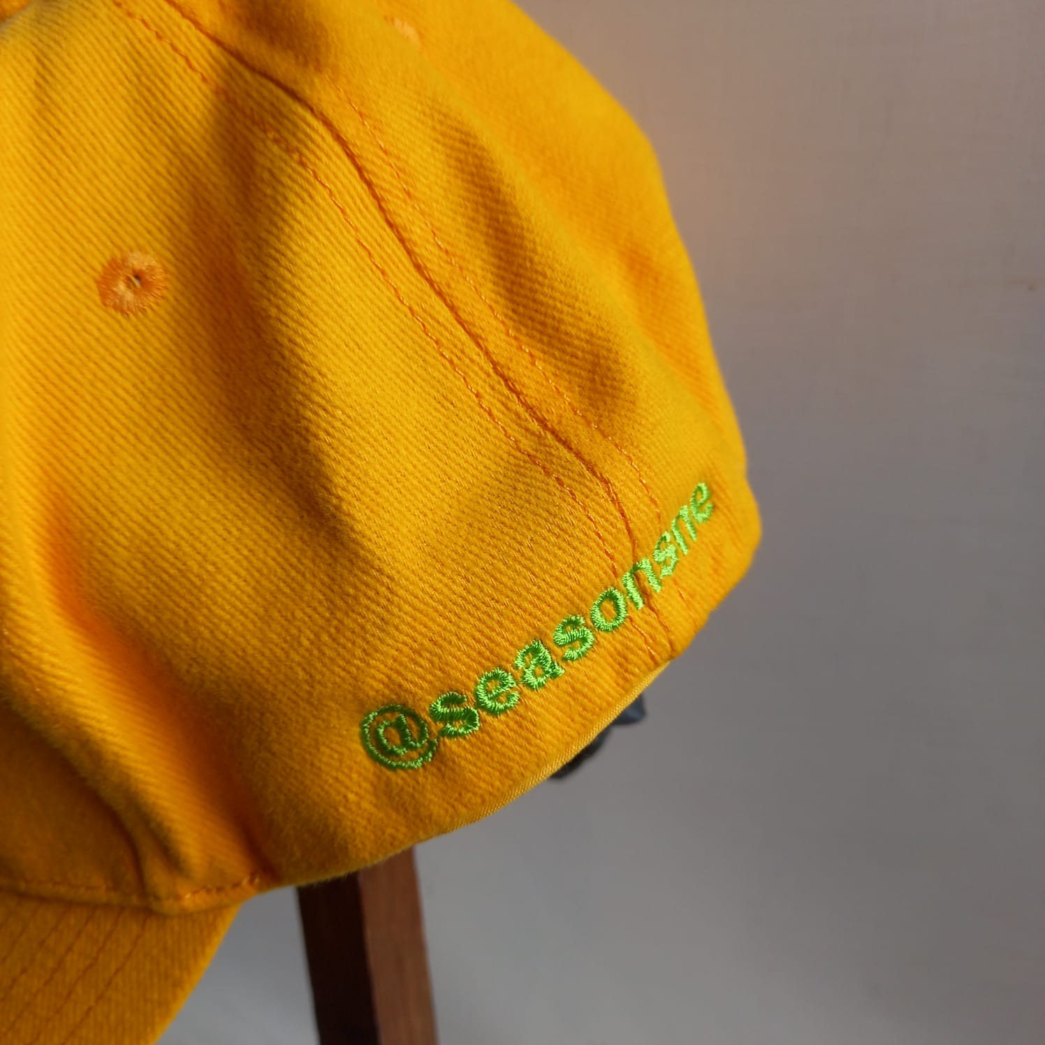 Seasons Cap yellow green