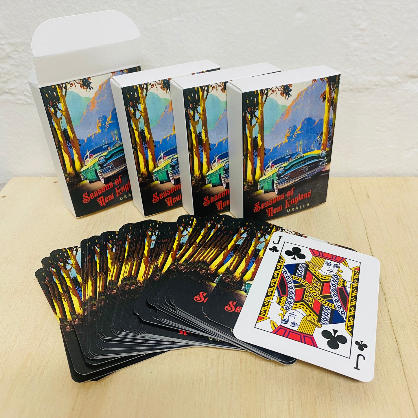 Seasons Dobsons Playing Cards