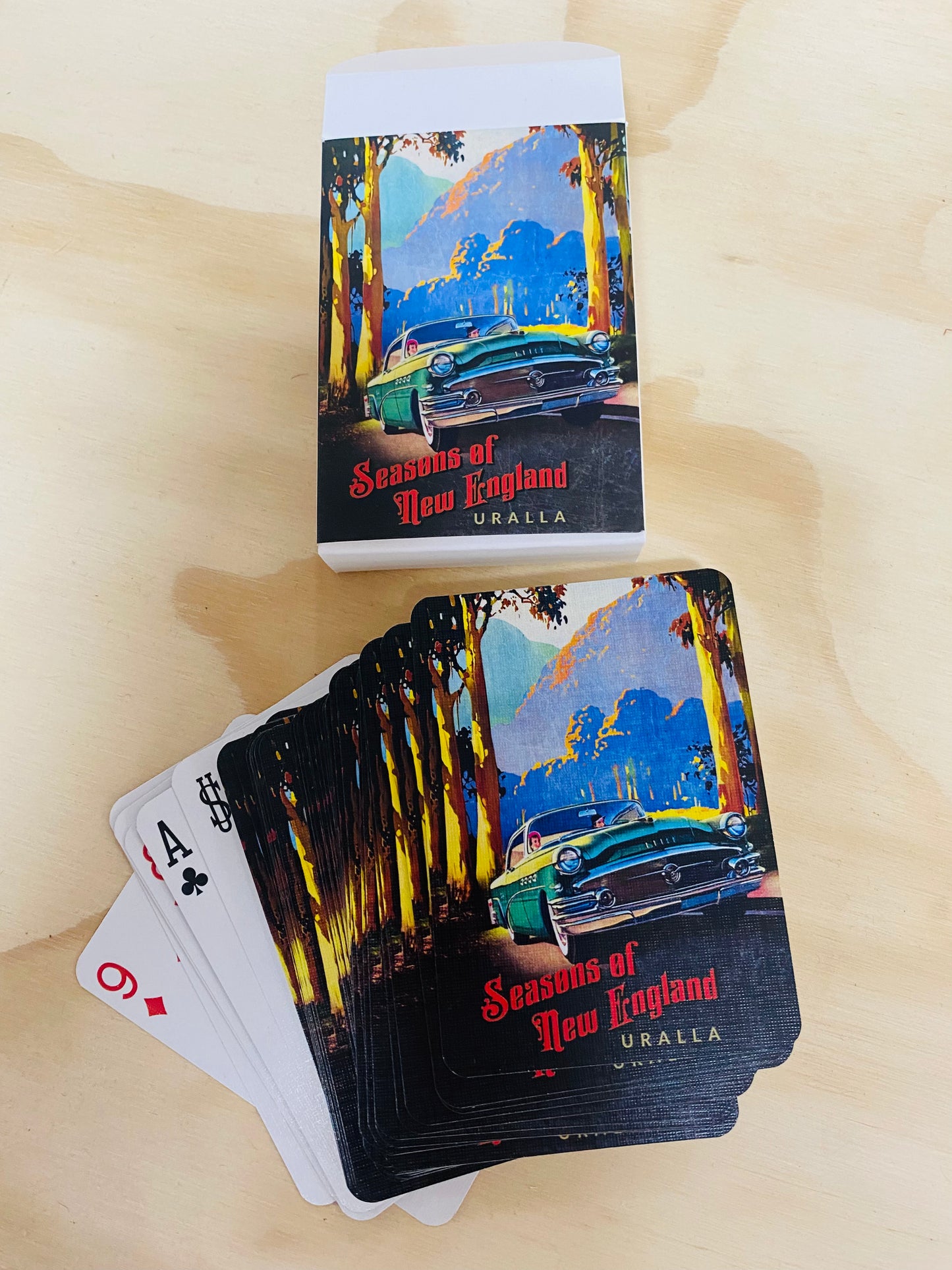 Seasons Dobsons Playing Cards