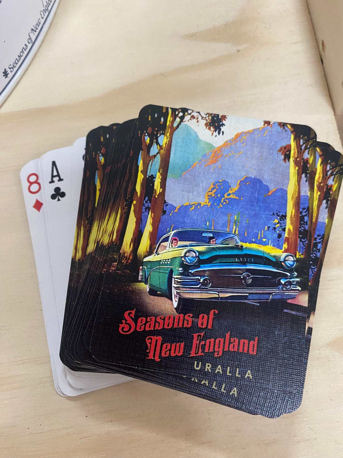 Seasons Dobsons Playing Cards