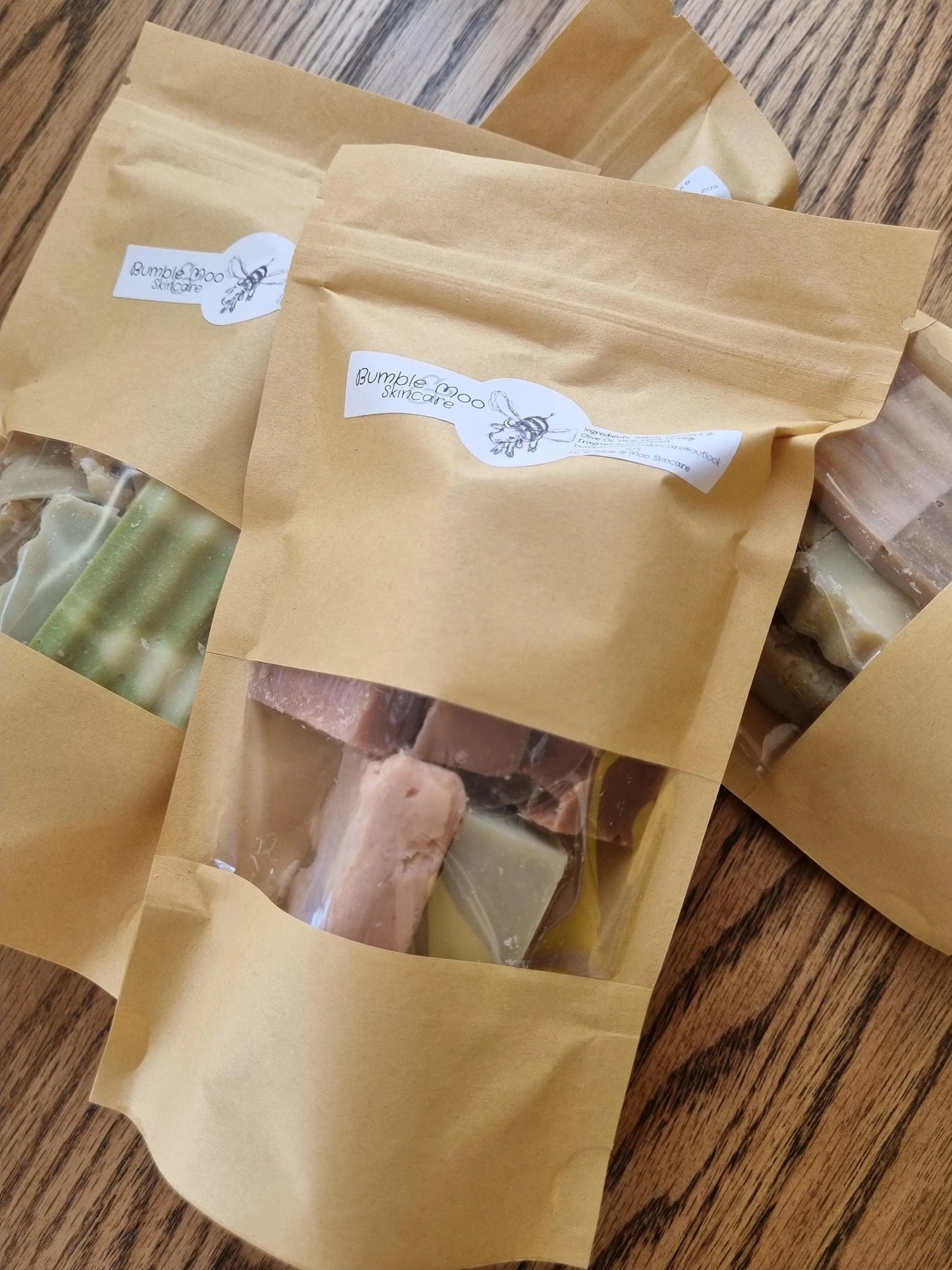 Tallow Soap Scrap Bags with soap saver bag