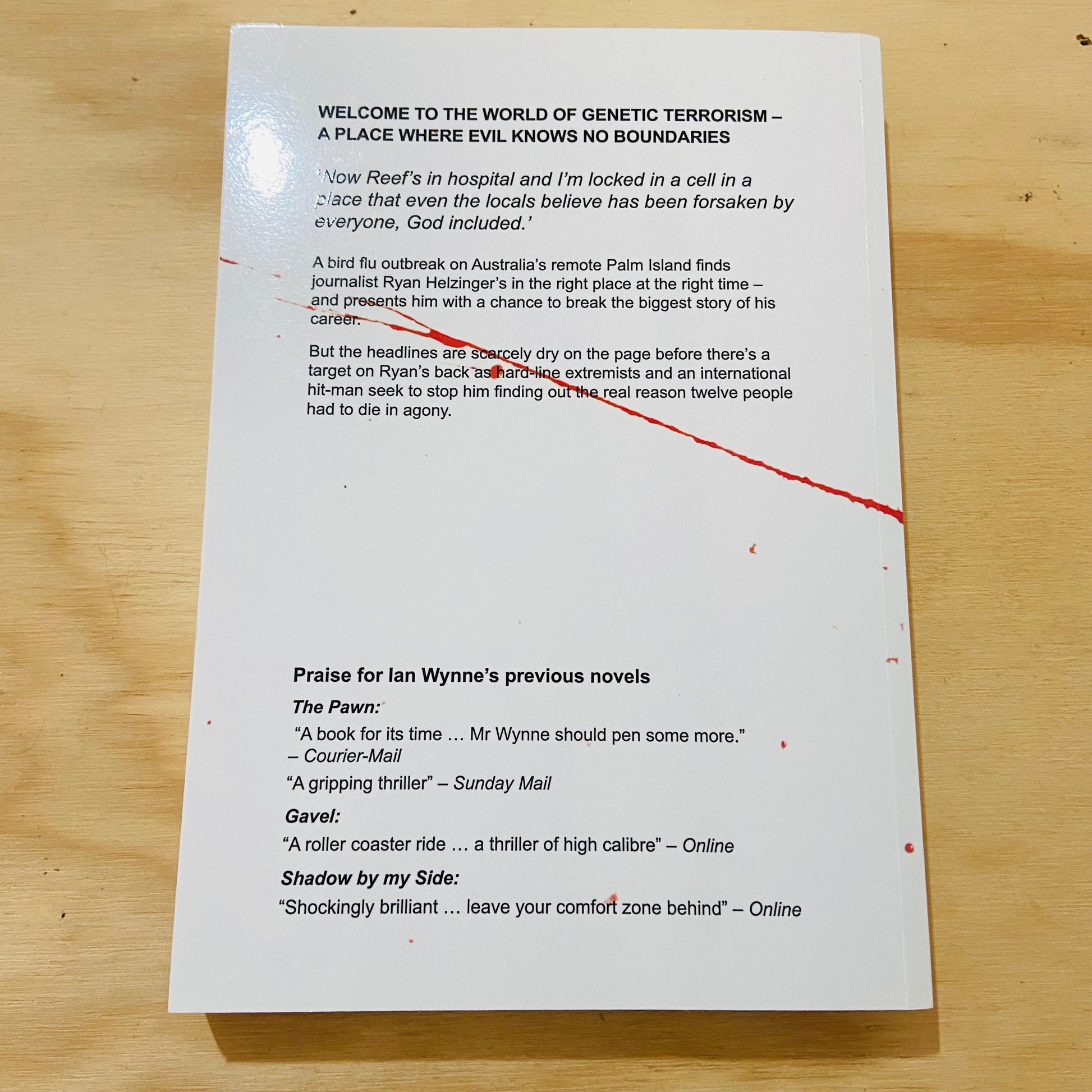 The Seventh Vial by Ian Wynne Back Cover