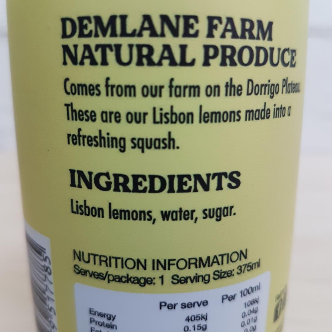 Waterfall Soda Lemon Squash