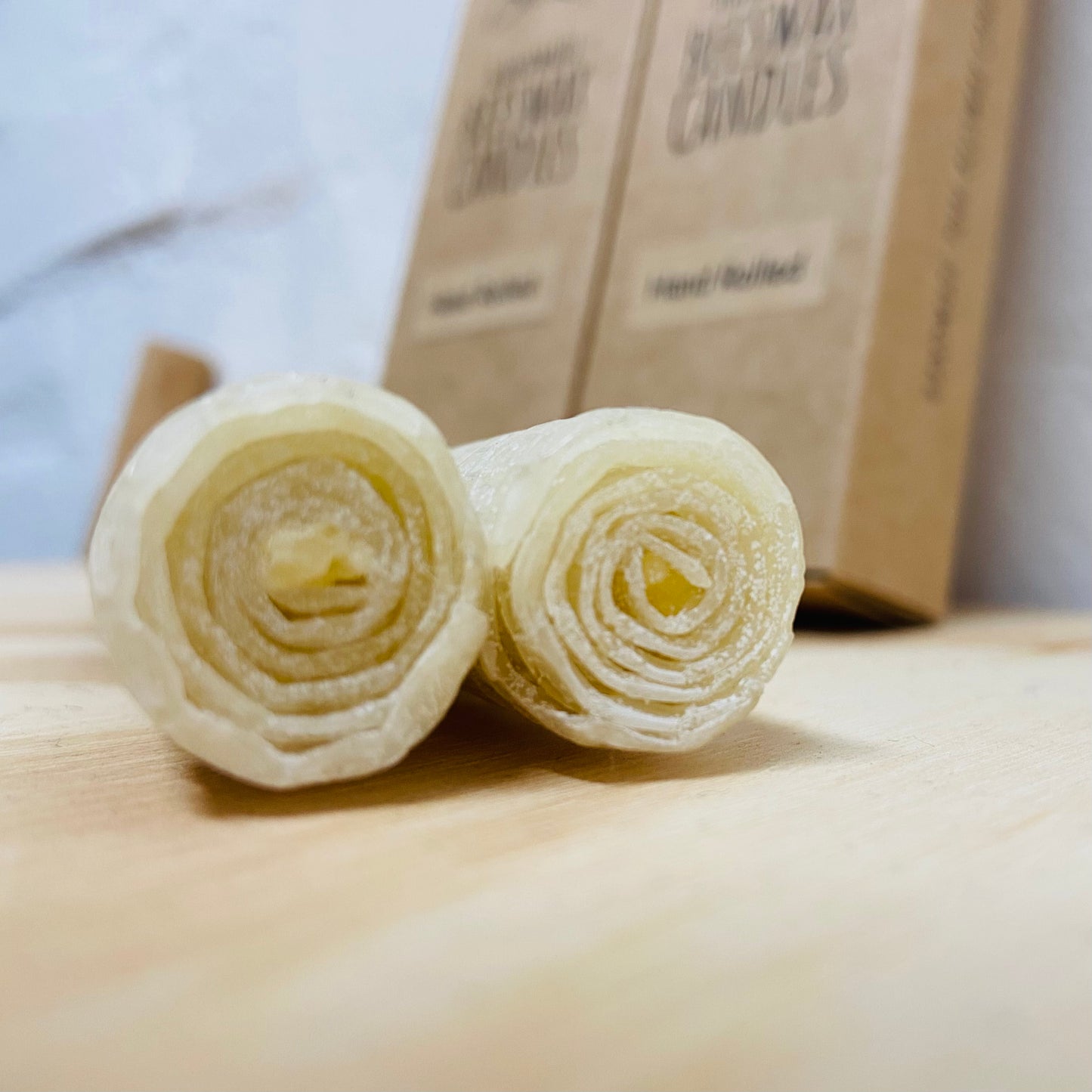 beeswax candle