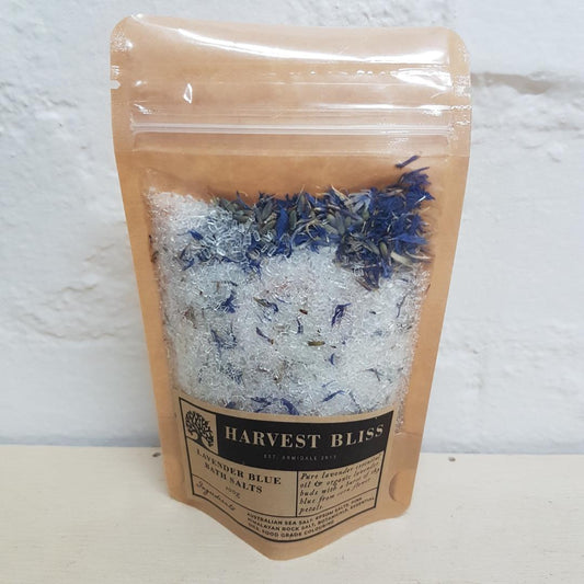 Lavender Blue Bath Salts by Harvest Bliss