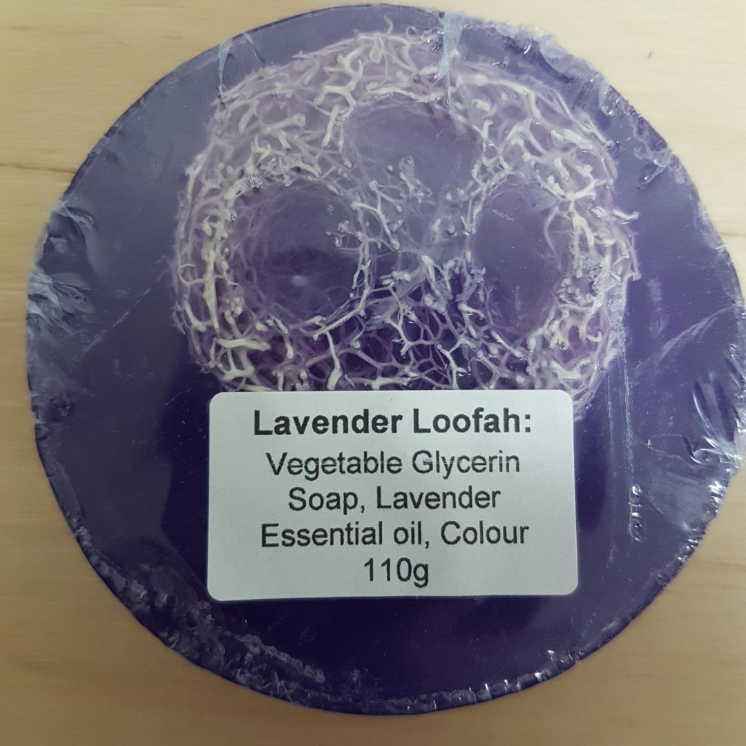 Lavender Loofah Soap by Wyoming Lavender