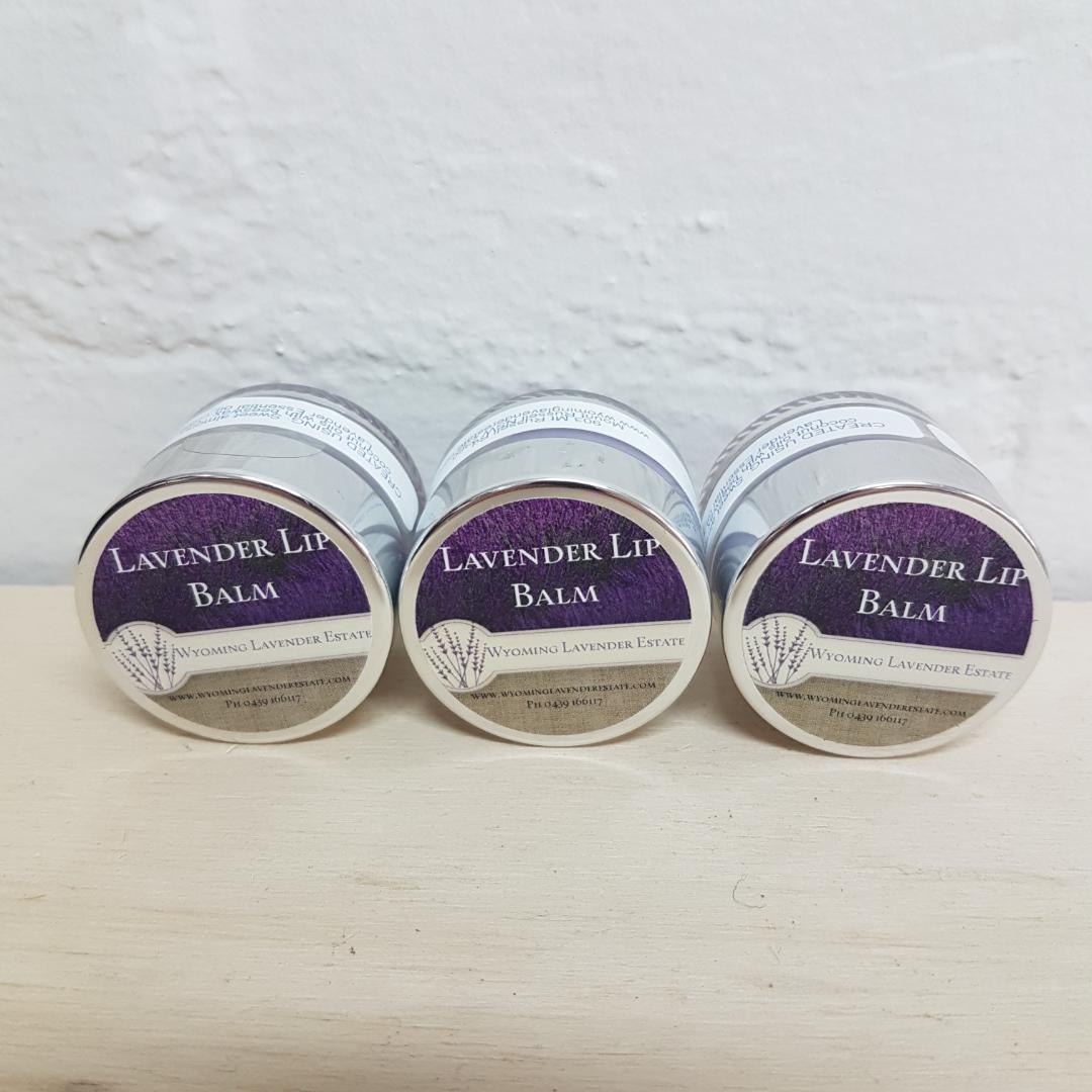 Lavender Lip Balm Jar by Wyoming Lavender