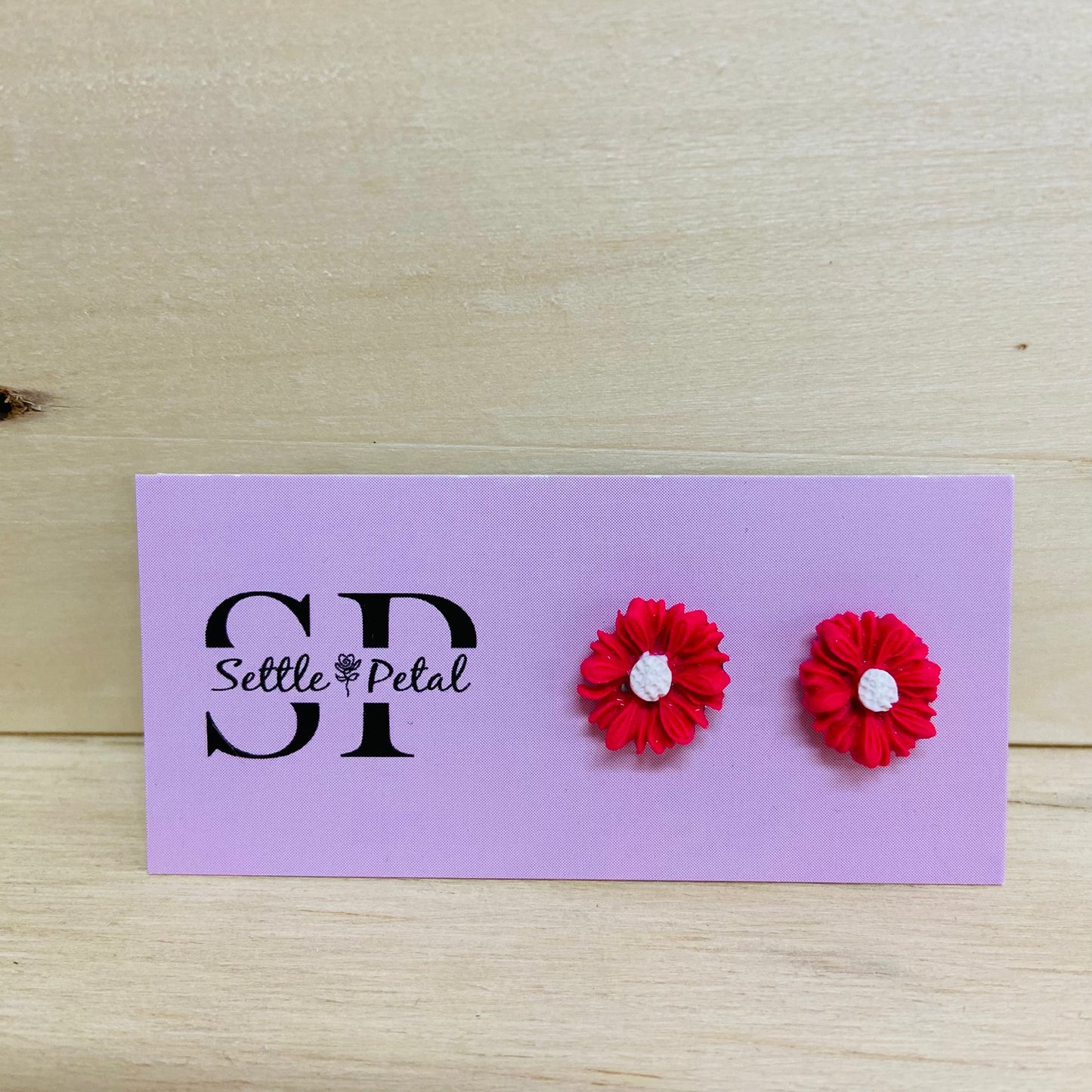 $15 Settle Petal Flower Studs
