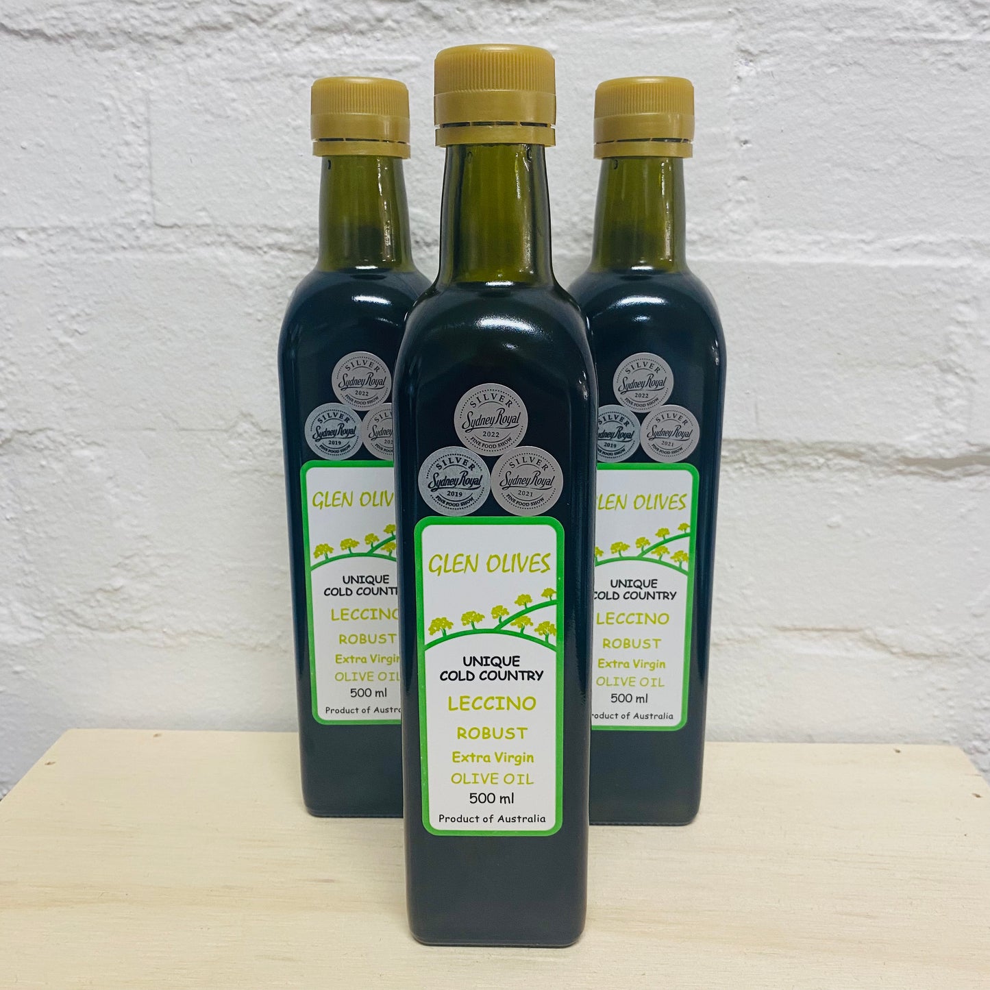 Olive Oil 500ml - 2 varieties by Glen Olives