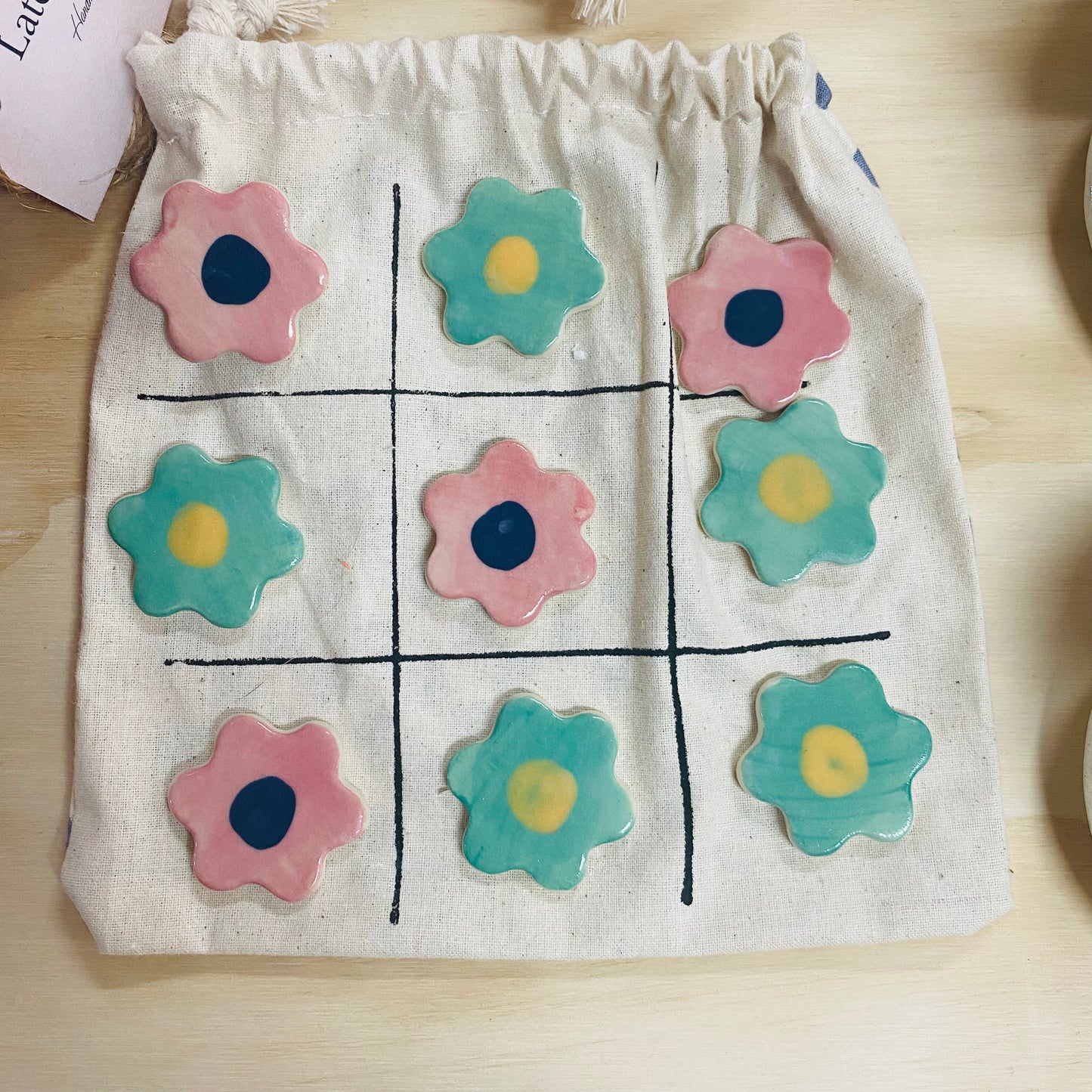 Late Night Pottery Tic Tac Toe