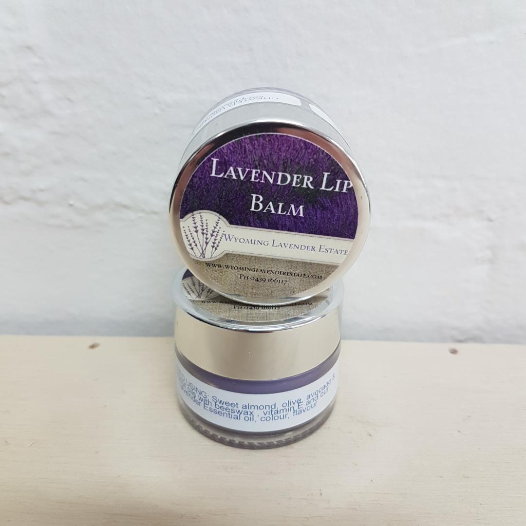 Lavender Lip Balm Jar by Wyoming Lavender