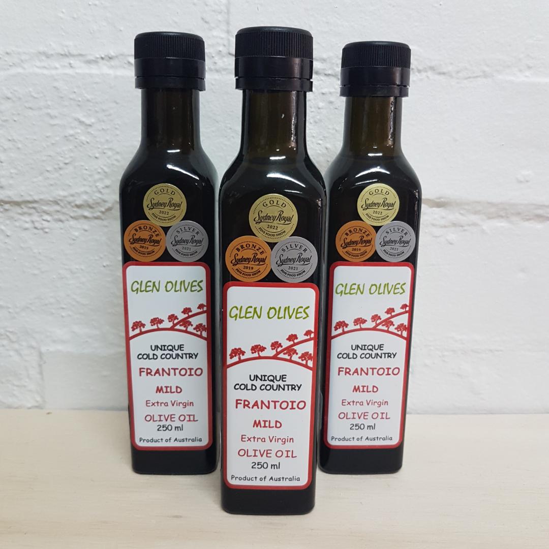 Olive Oil 250ml - 2 varieties by Glen Olives
