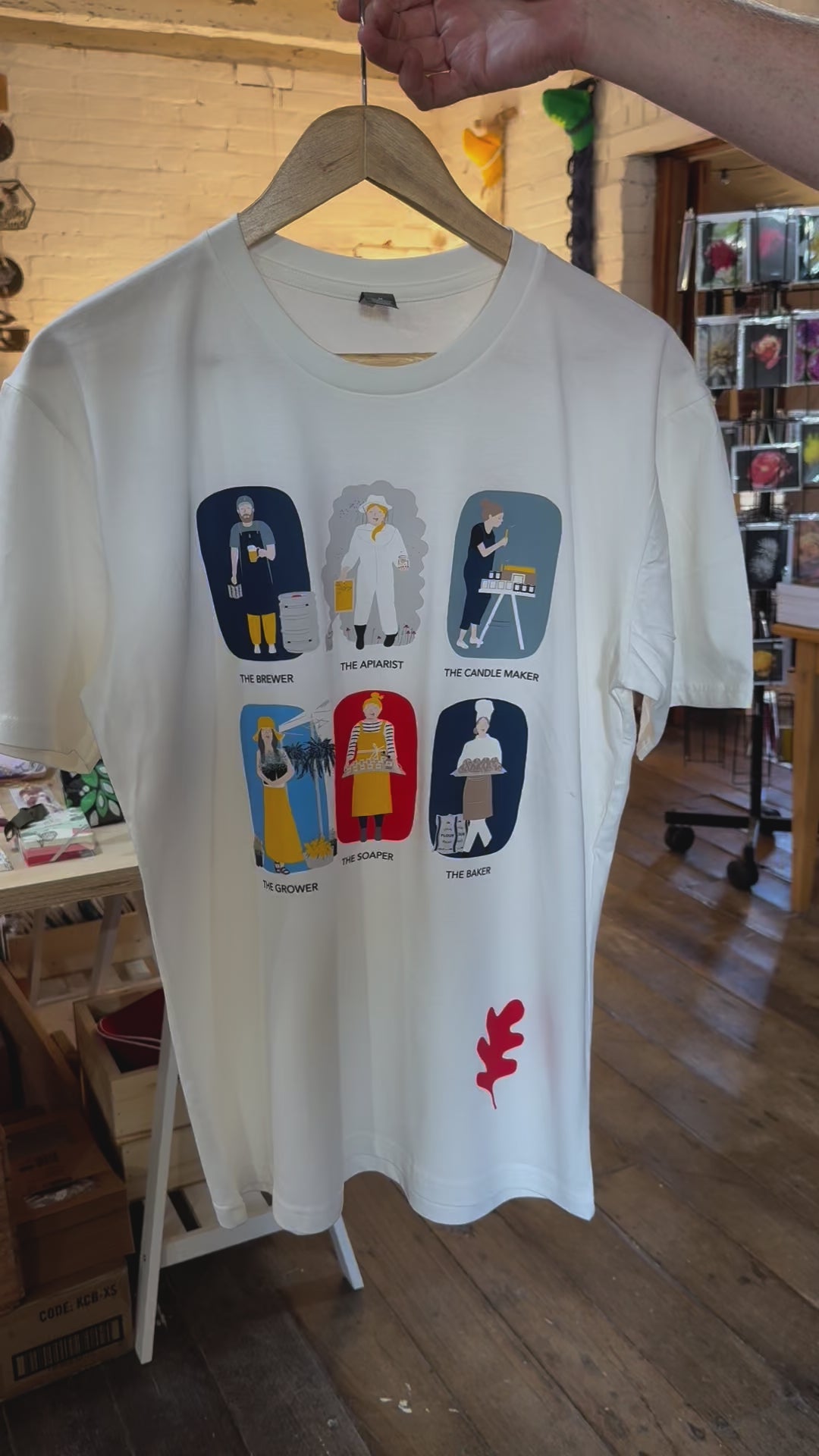 Seasons TShirt Oatmeal