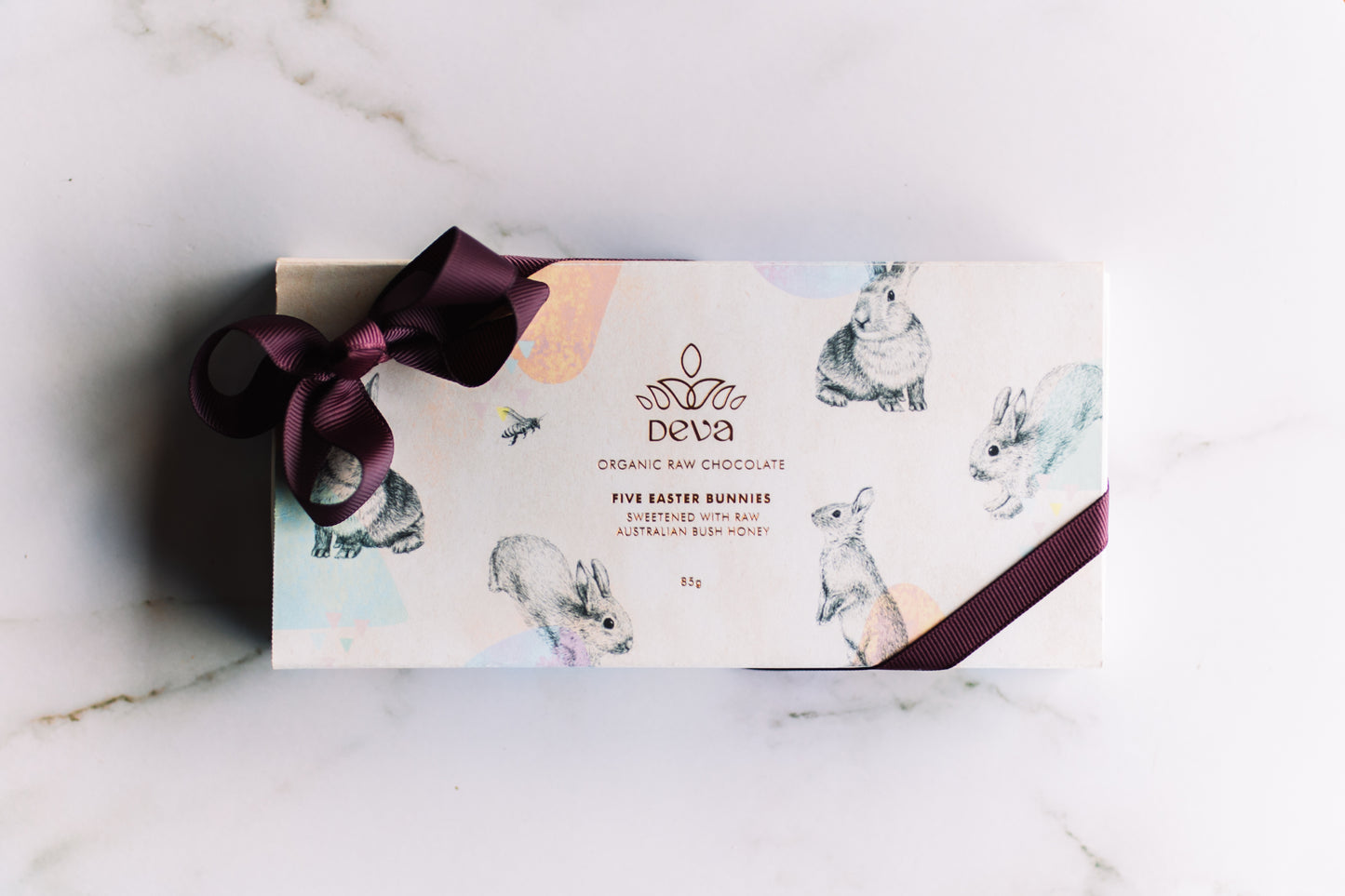 Easter Pack by Deva Cacao - 5 Organic Bunnies