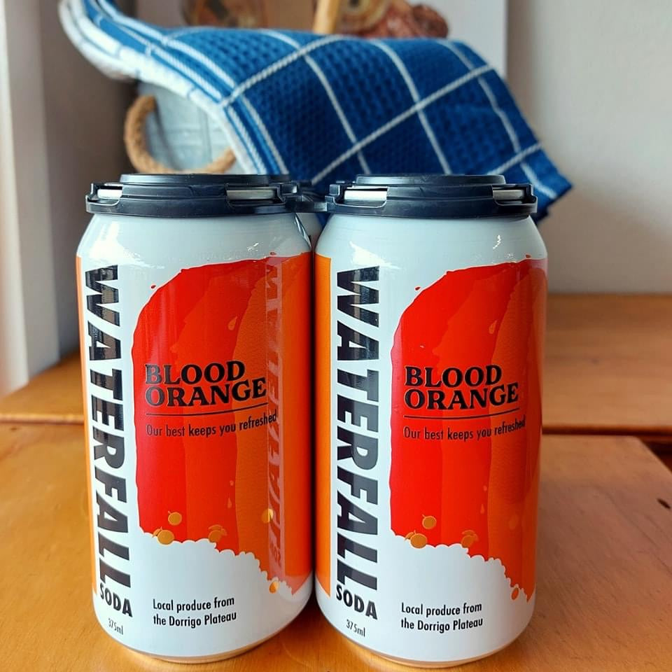 Orange Soda Can
