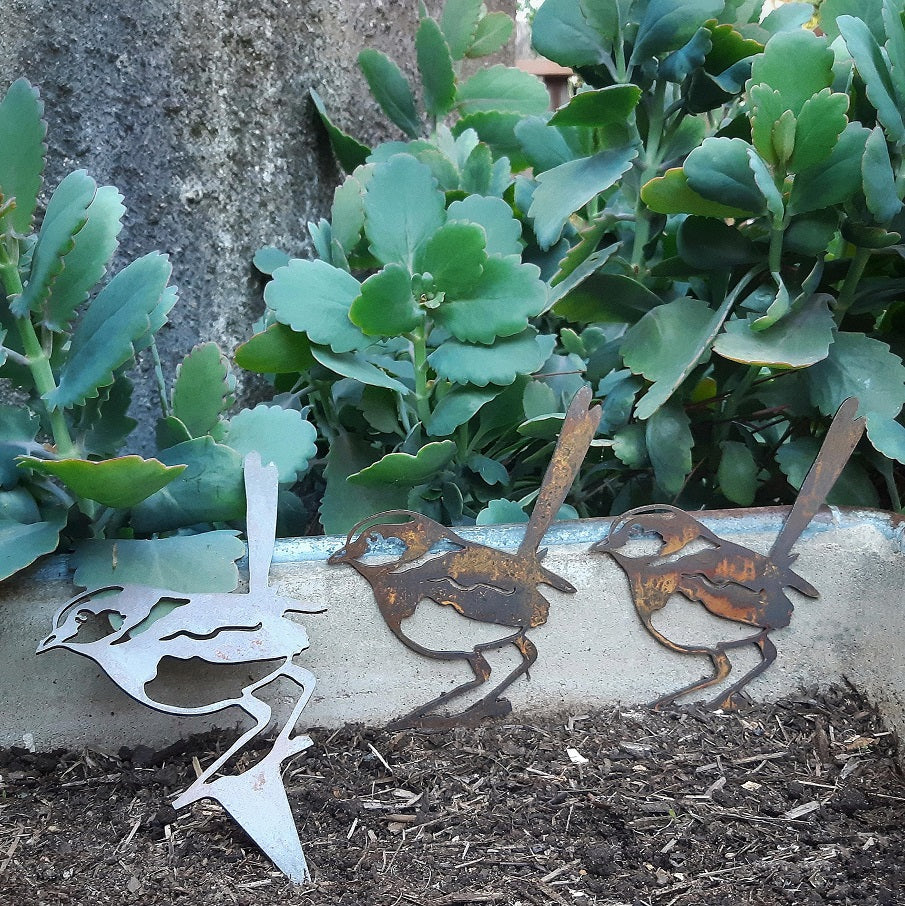 wren garden art