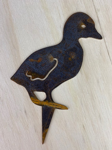 Duckling on stake by Design 2 Fab