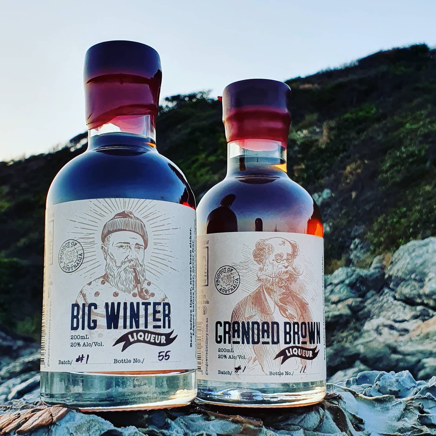 Grandad Brown Beer Liqueur 500ml by Glen Gowrie Distillery