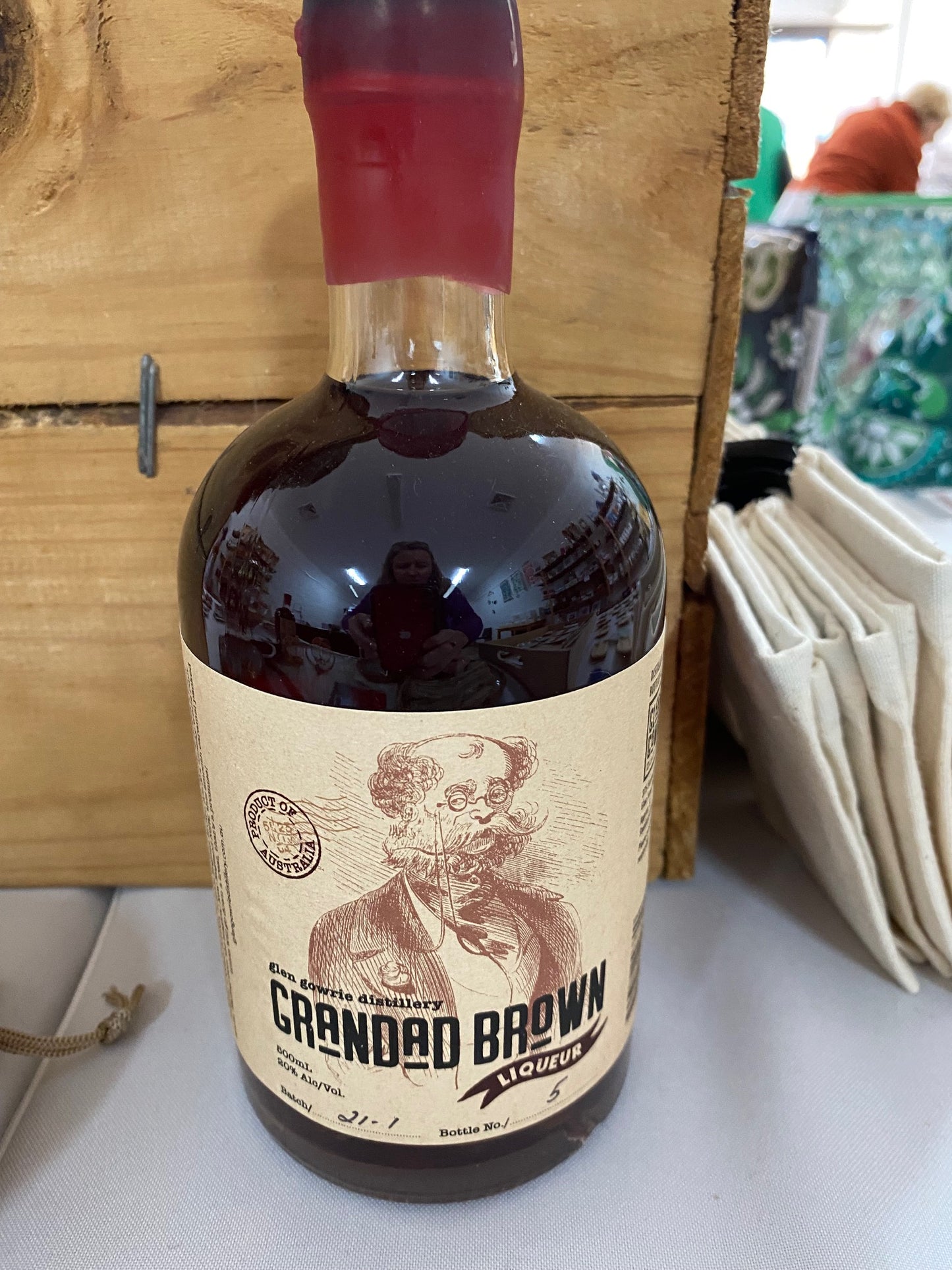 Grandad Brown Beer Liqueur 500ml by Glen Gowrie Distillery