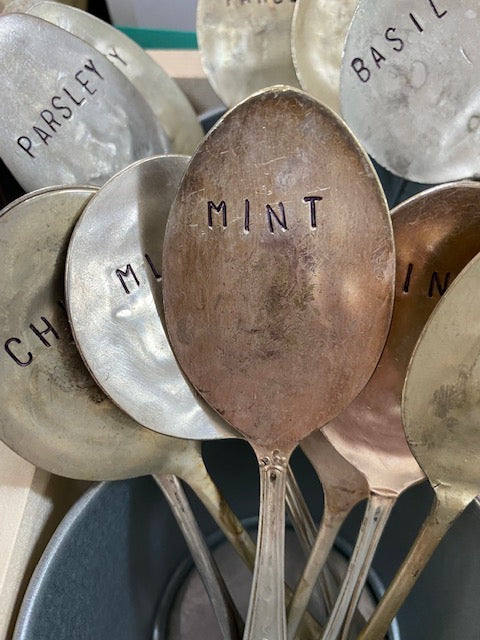 Stamped Garden Spoon