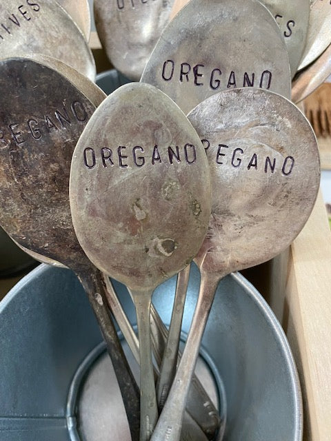 Stamped Garden Spoon