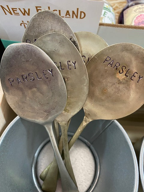 Stamped Garden Spoon