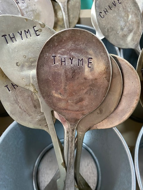 Stamped Garden Spoon