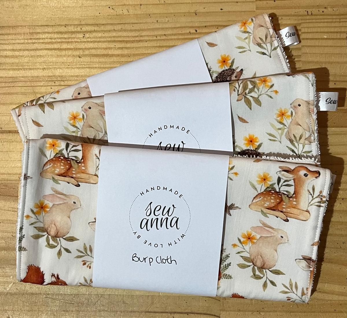 Burp cloth by Sew Anna