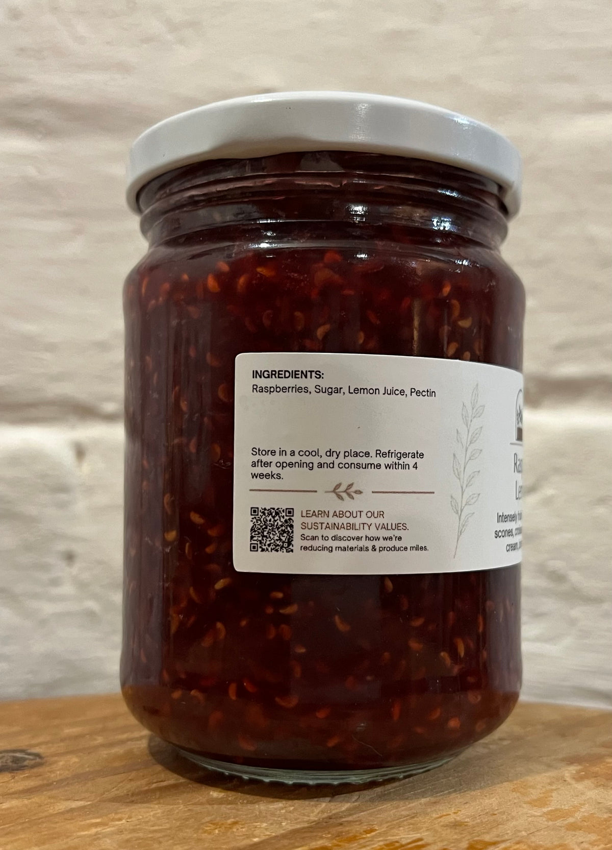 Raspberry & Lemon Jam by The Seasonal Companion